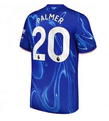 Chelsea Cole Palmer #20 Hjemmebanetrøje 2024-25 Kort ærmer